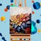 Offito Flowers Paint-by-Numbers Kit for Adults (16"x20") – DIY Canvas Painting for Beginners, Acrylic/Oil Art Kit for Home Wall Decor & Gifts (No Frame)